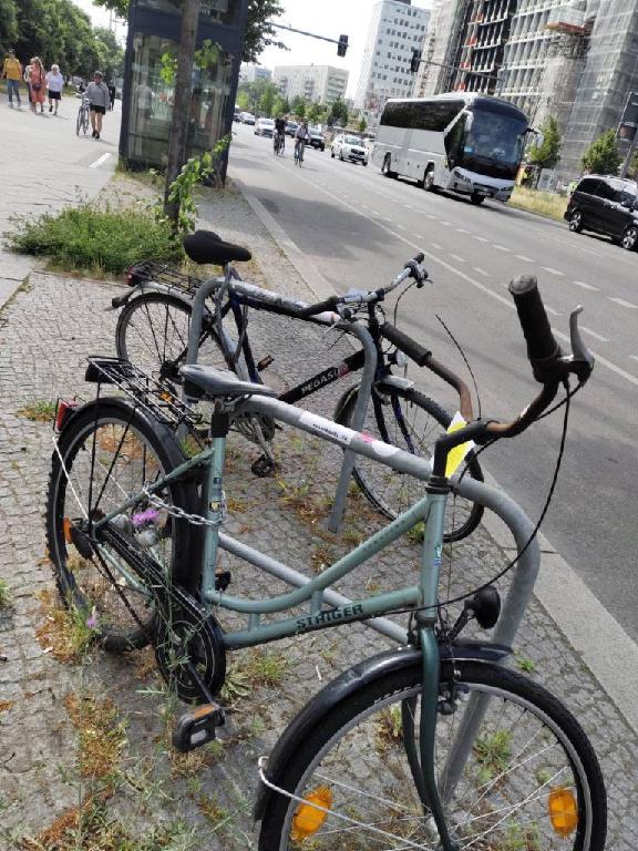 Foto zur Meldung: Abfall - Schrottfahrräder Liste