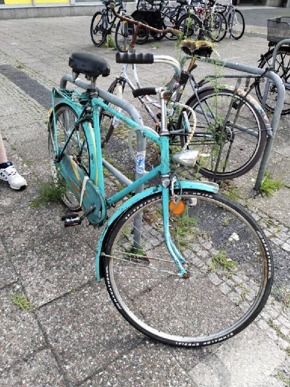 Foto zur Meldung: Abfall - Schrottfahrräder liste