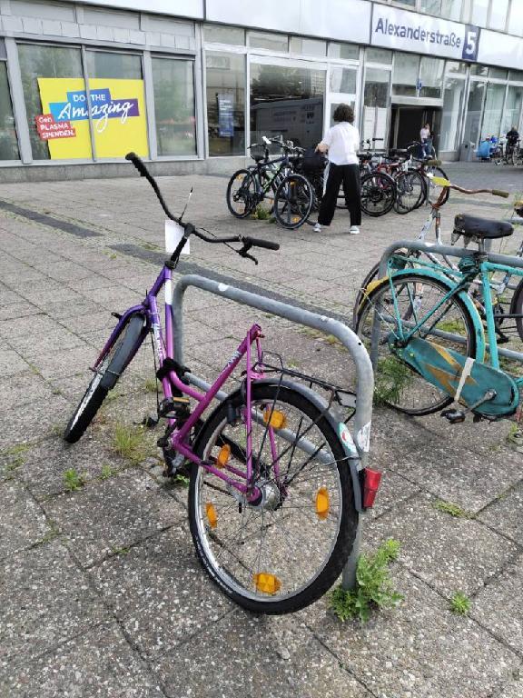 Foto zur Meldung: Abfall - Schrottfahrräder liste