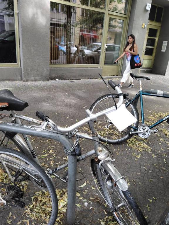 Foto zur Meldung: Abfall - Schrottfahrräder liste