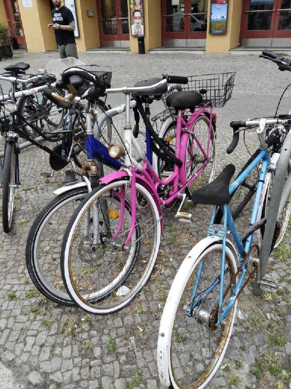 Foto zur Meldung: Abfall - Schrottfahrräder liste