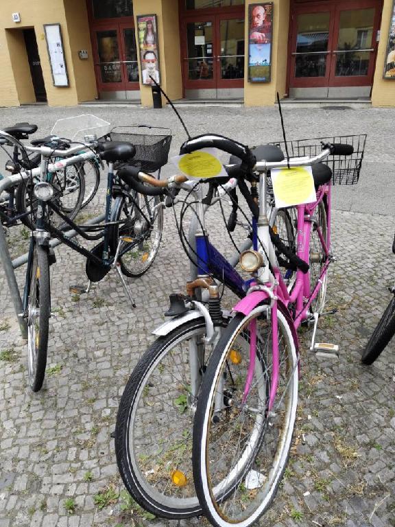 Foto zur Meldung: Abfall - Schrottfahrräder liste