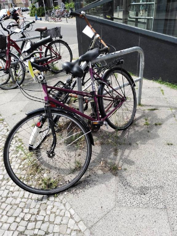 Foto zur Meldung: Abfall - Schrottfahrräder liste