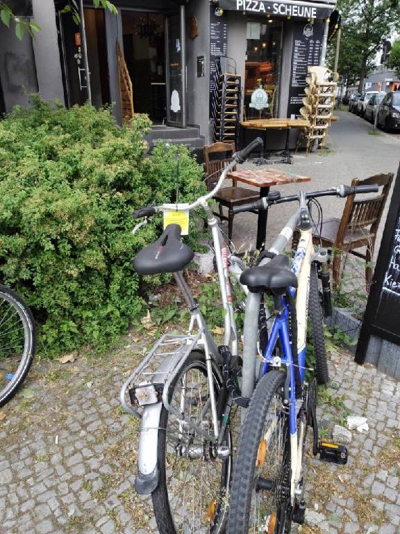 Foto zur Meldung: Abfall - Schrottfahrräder liste