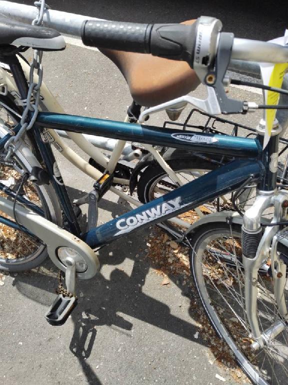 Foto zur Meldung: Abfall - Schrottfahrräder liste