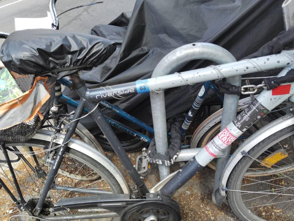 Foto zur Meldung: Abfall - Schrottfahrräder liste