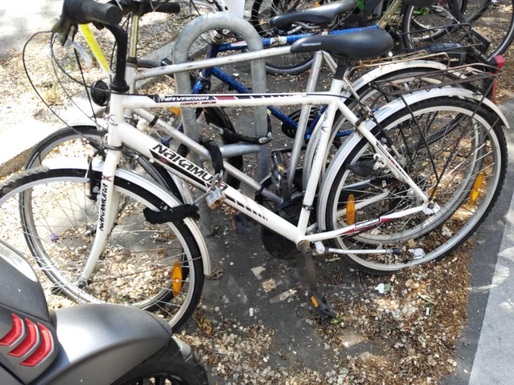 Foto zur Meldung: Abfall - Schrottfahrräder liste