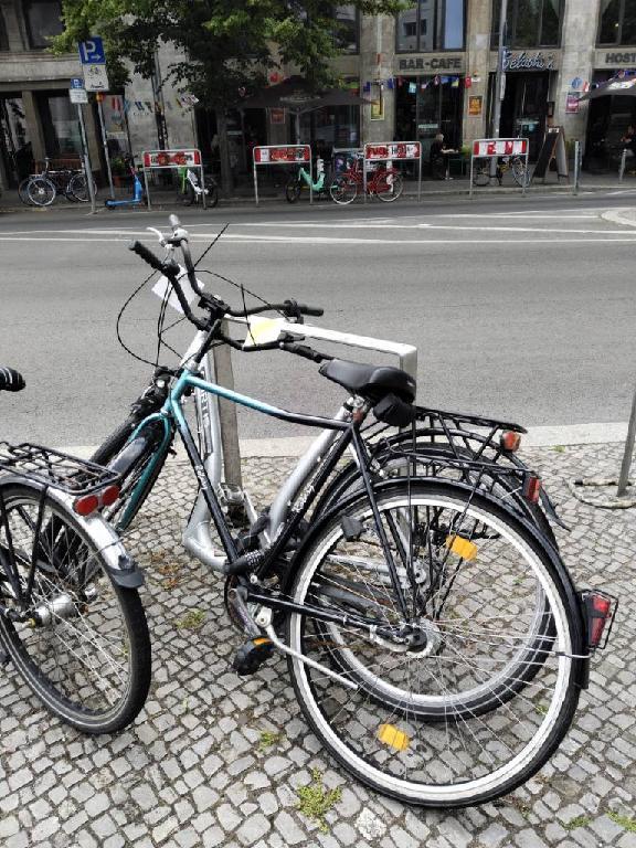 Foto zur Meldung: Abfall - Schrottfahrräder liste