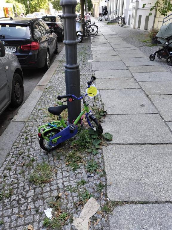 Foto zur Meldung: Abfall - Schrottfahrräder liste