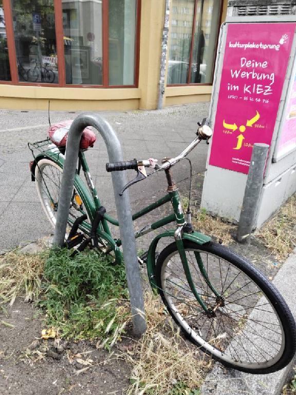 Foto zur Meldung: Abfall - Schrottfahrräder liste