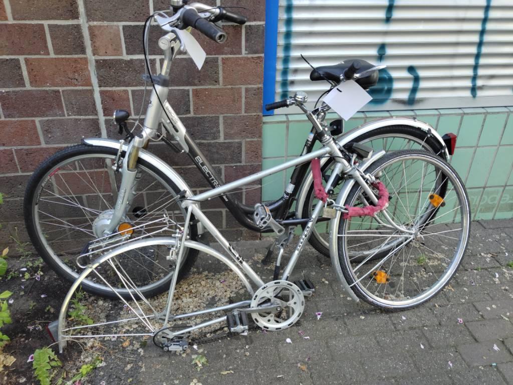 Foto zur Meldung: Abfall - Schrottfahrräder liste
