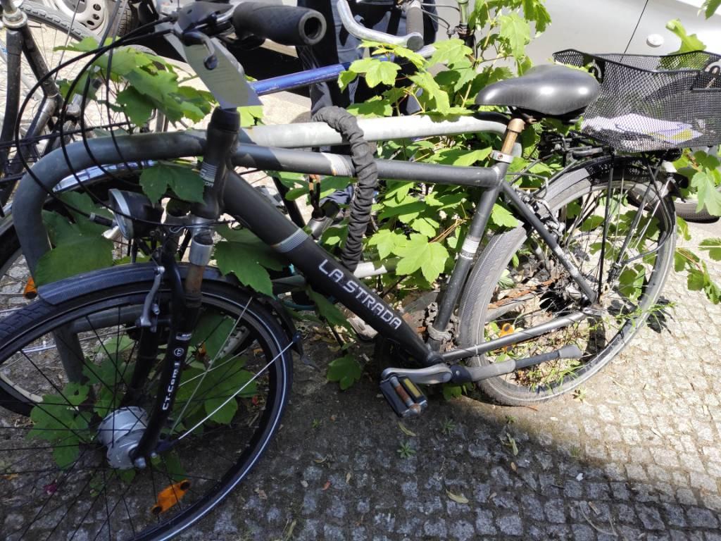 Foto zur Meldung: Abfall - Schrottfahrräder liste