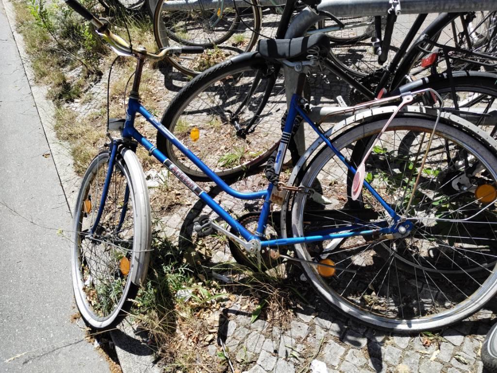 Foto zur Meldung: Abfall - Schrottfahrräder Liste