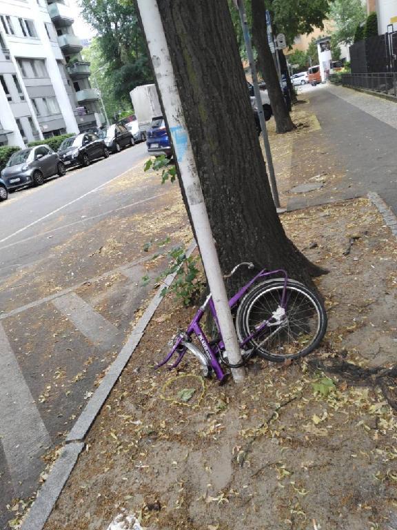 Foto zur Meldung: Abfall - Schrottfahrräder Liste