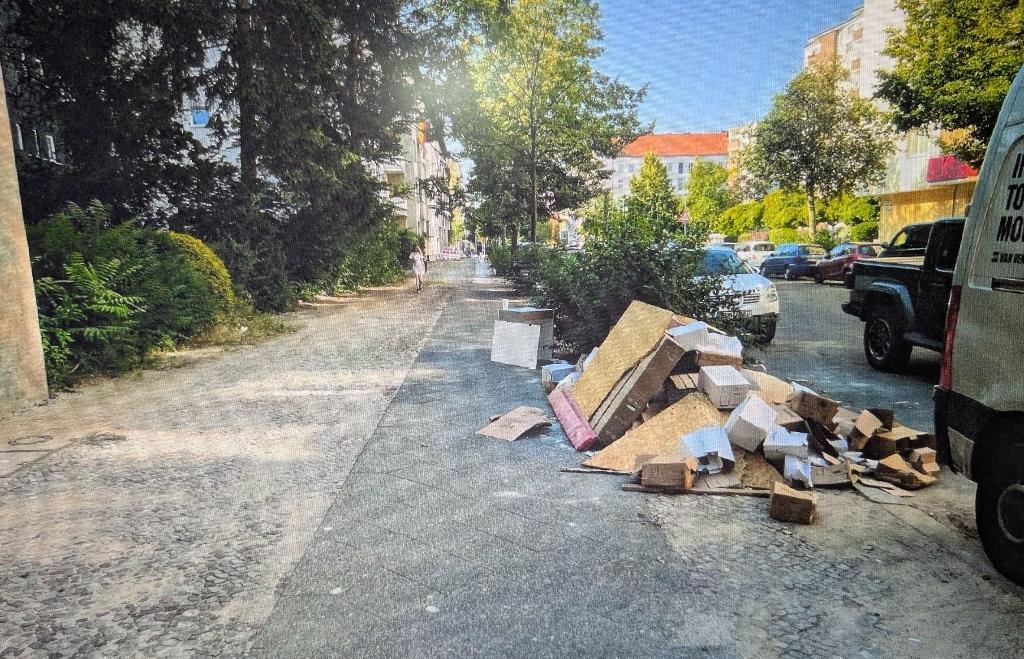 Foto zur Meldung: Abfall - Müllablagerung