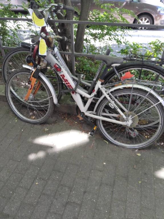 Foto zur Meldung: Abfall - Schrottfahrräder liste