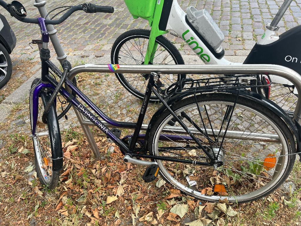 Foto zur Meldung: Abfall - Schrottfahrräder