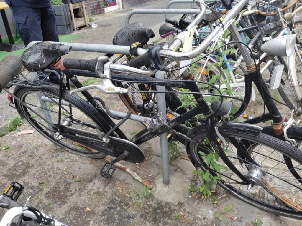 Foto zur Meldung: Abfall - Schrottfahrräder