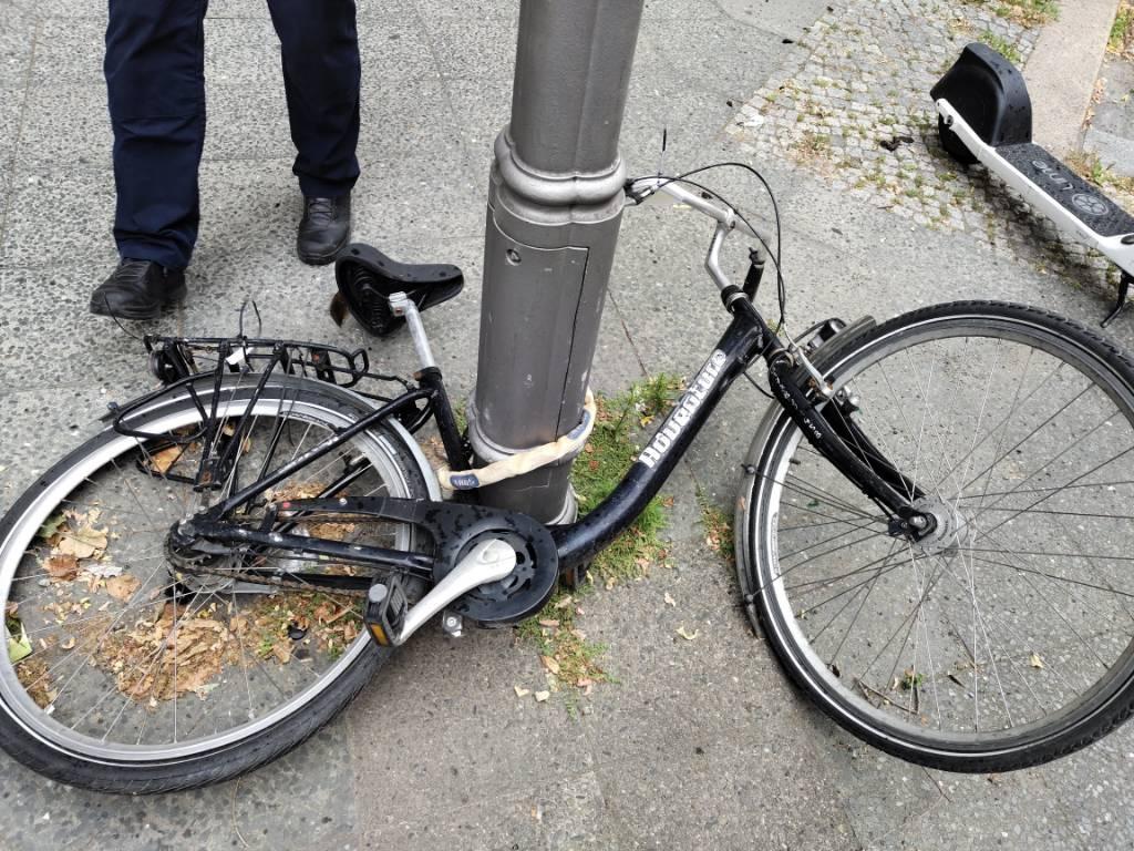 Foto zur Meldung: Abfall - Schrottfahrräder liste