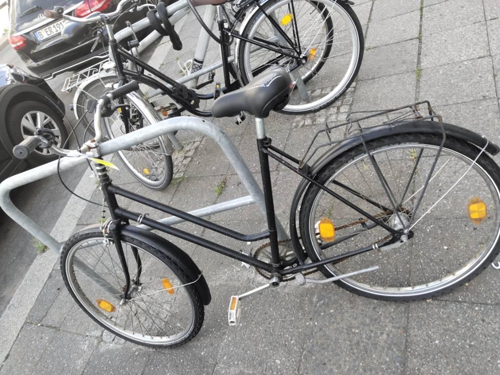 Foto zur Meldung: Abfall - Schrottfahrräder