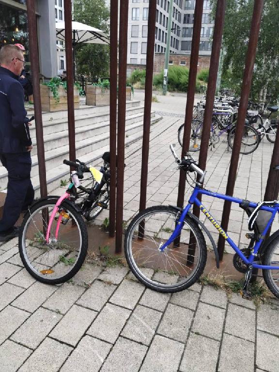 Foto zur Meldung: Abfall - Schrottfahrräder liste