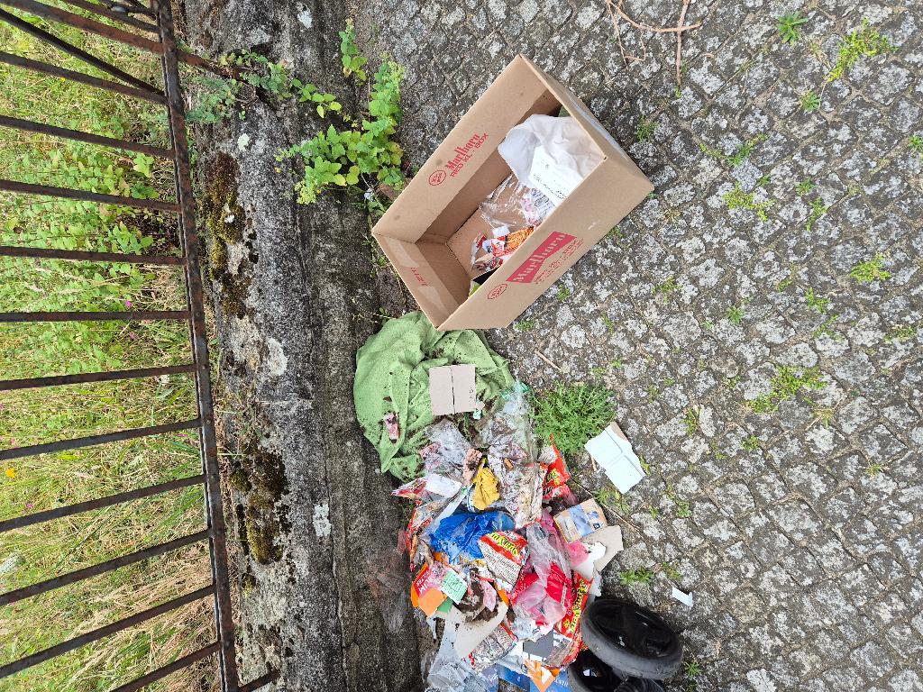 Foto zur Meldung: Abfall - Müllablagerung