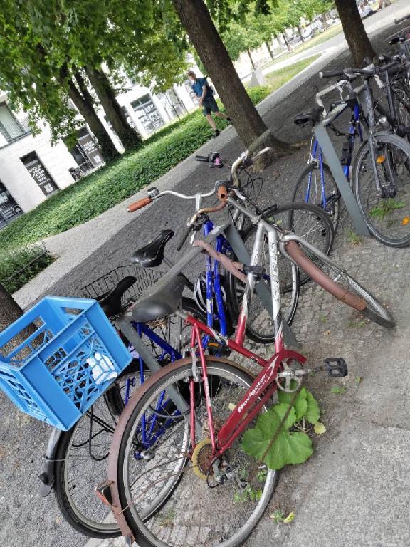 Foto zur Meldung: Abfall - Schrottfahrräder Liste