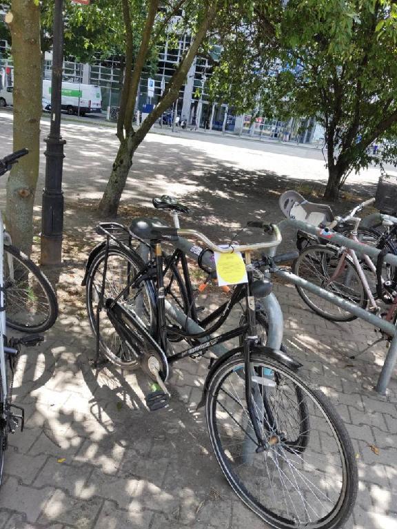 Foto zur Meldung: Abfall - Schrottfahrräder liste