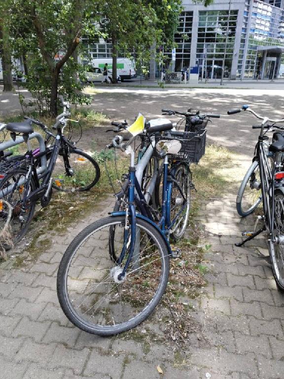 Foto zur Meldung: Abfall - Schrottfahrräder liste