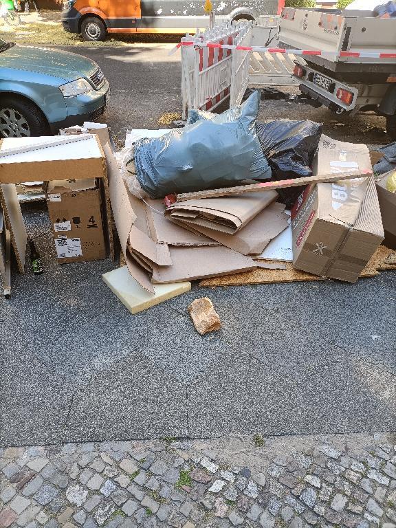Foto zur Meldung: Abfall - Müllablagerung