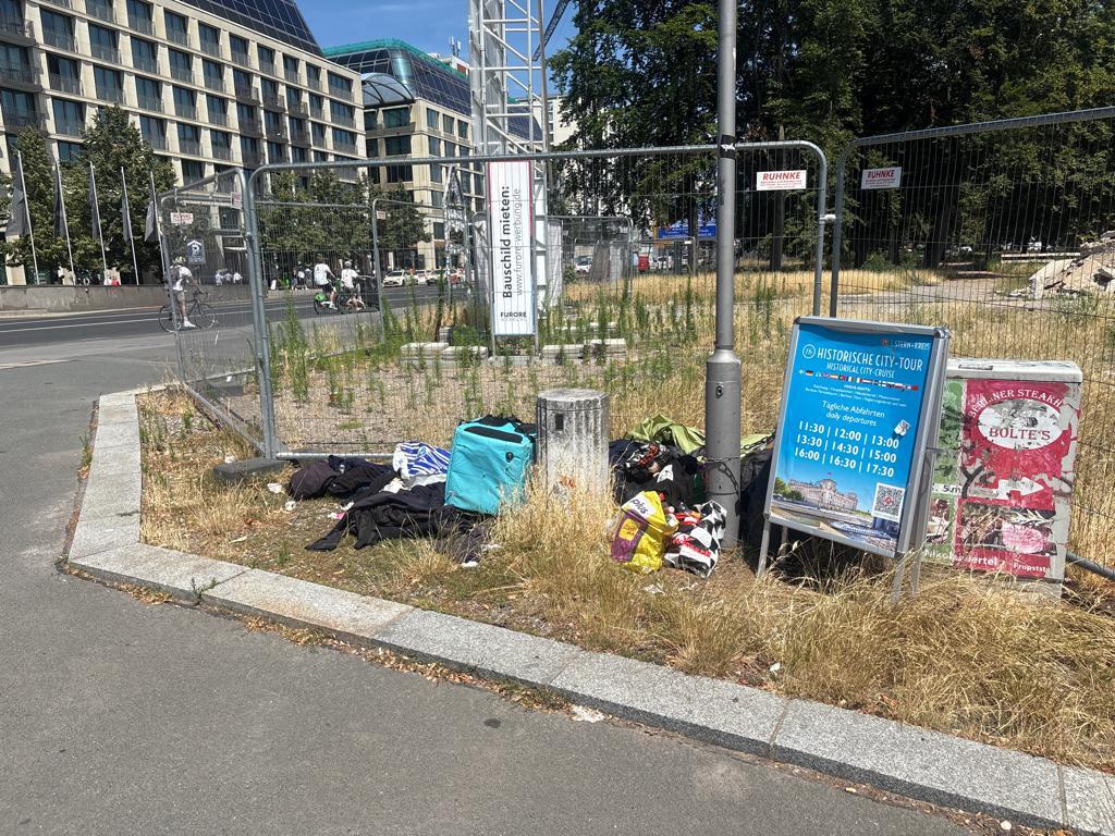Foto zur Meldung: Abfall - Müllablagerung