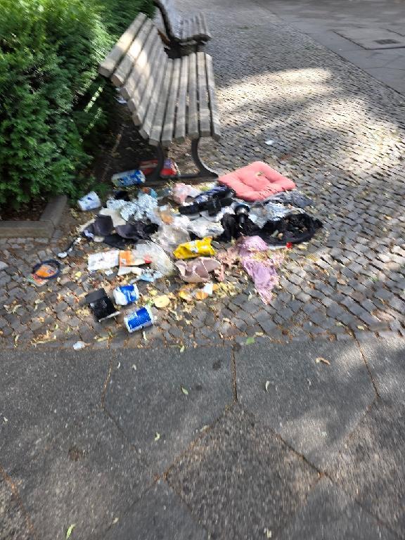 Foto zur Meldung: Abfall - Müllablagerung