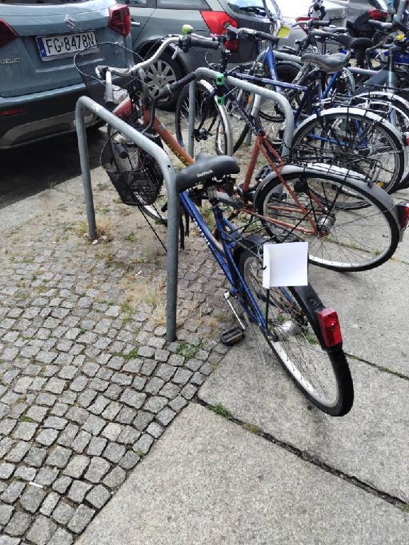 Foto zur Meldung: Abfall - Schrottfahrräder liste