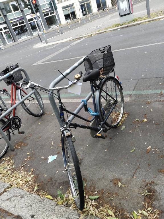 Foto zur Meldung: Abfall - Schrottfahrräder liste