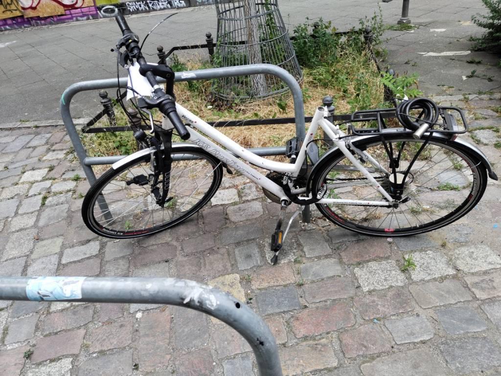 Foto zur Meldung: Abfall - Schrottfahrräder liste