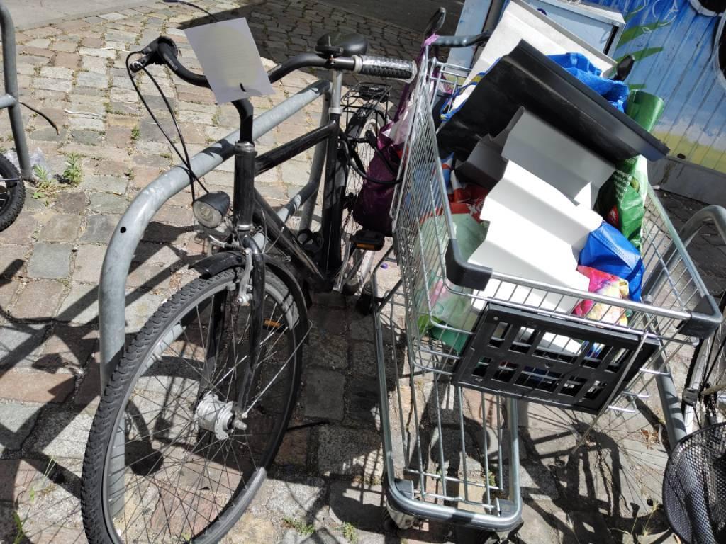 Foto zur Meldung: Abfall - Schrottfahrräder liste