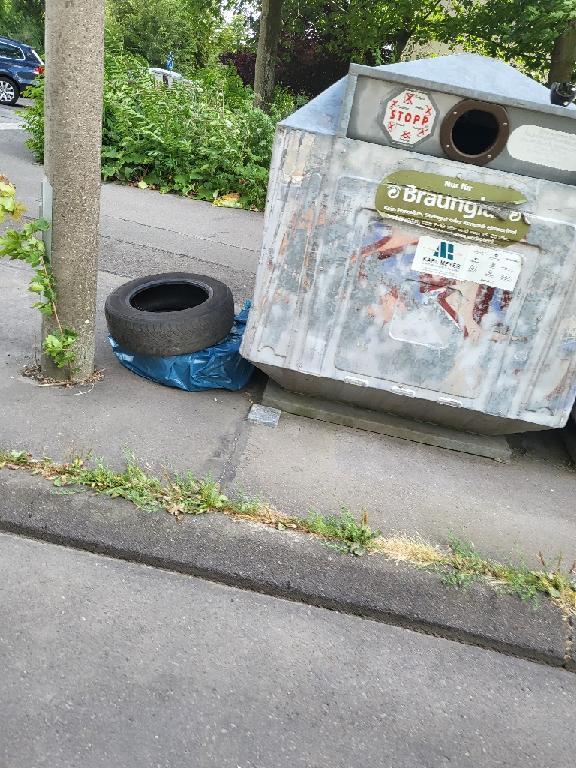 Foto zur Meldung: Abfall - Müllablagerung