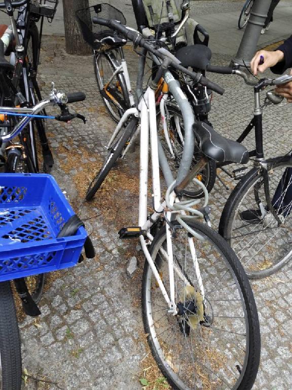 Foto zur Meldung: Abfall - Schrottfahrräder liste