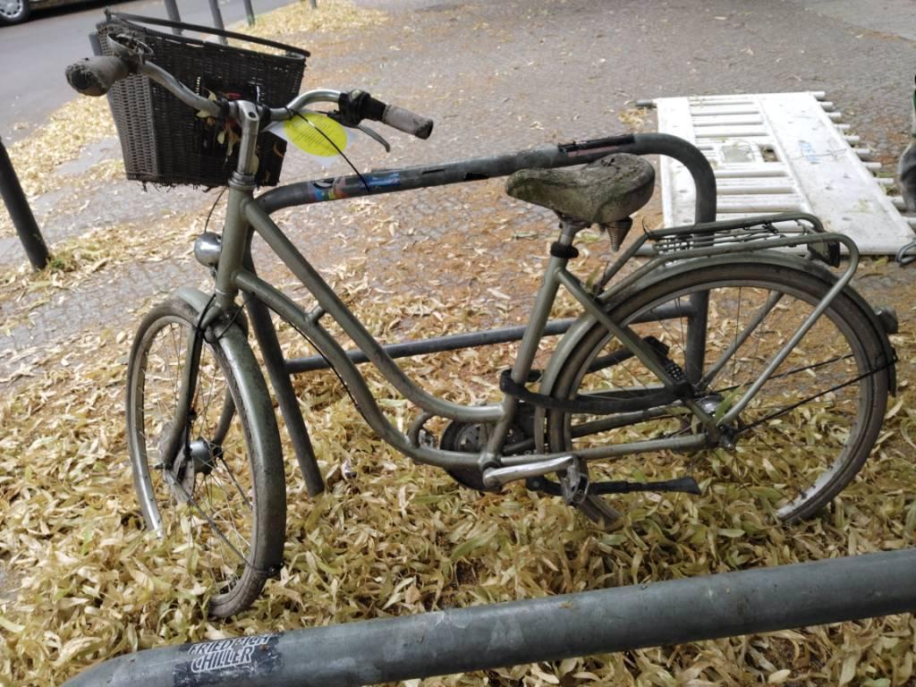Foto zur Meldung: Abfall - Schrottfahrräder liste