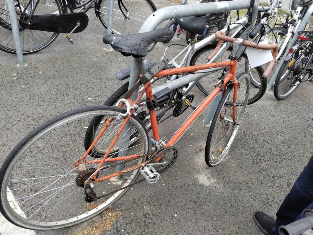 Foto zur Meldung: Abfall - Schrottfahrräder liste