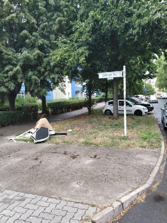 Foto zur Meldung: Sperrmüll abgelagert