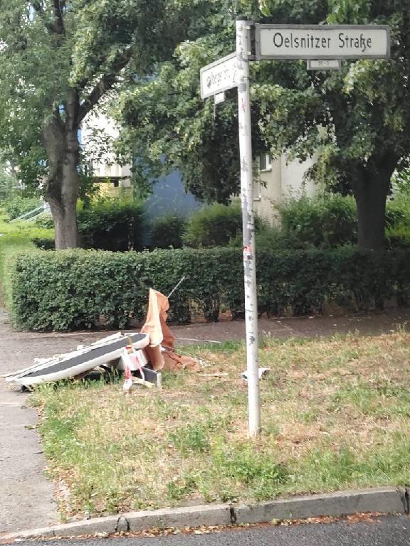 Foto zur Meldung: Sperrmüll abgelagert