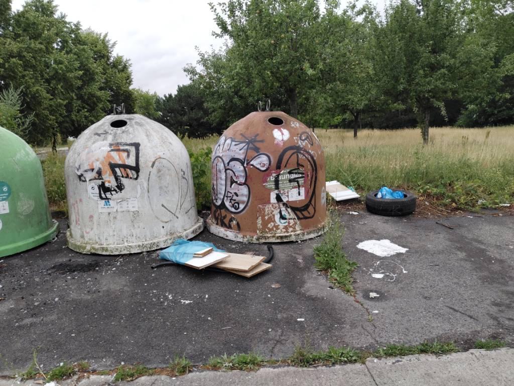 Foto zur Meldung: Abfall - Müllablagerung
