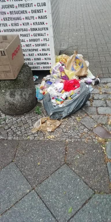 Foto zur Meldung: Abfall - Müllablagerung