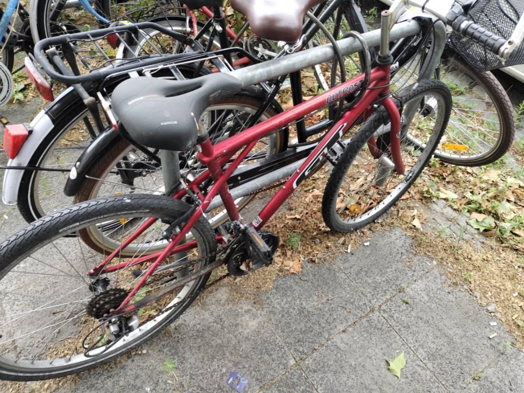 Foto zur Meldung: Abfall - Schrottfahrräder liste
