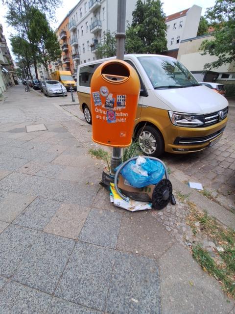 Foto zur Meldung: Abfall - Müllablagerung