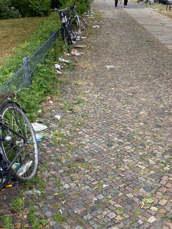 Foto zur Meldung: Straßenaufsicht - Mangelnde Straßenreinigung