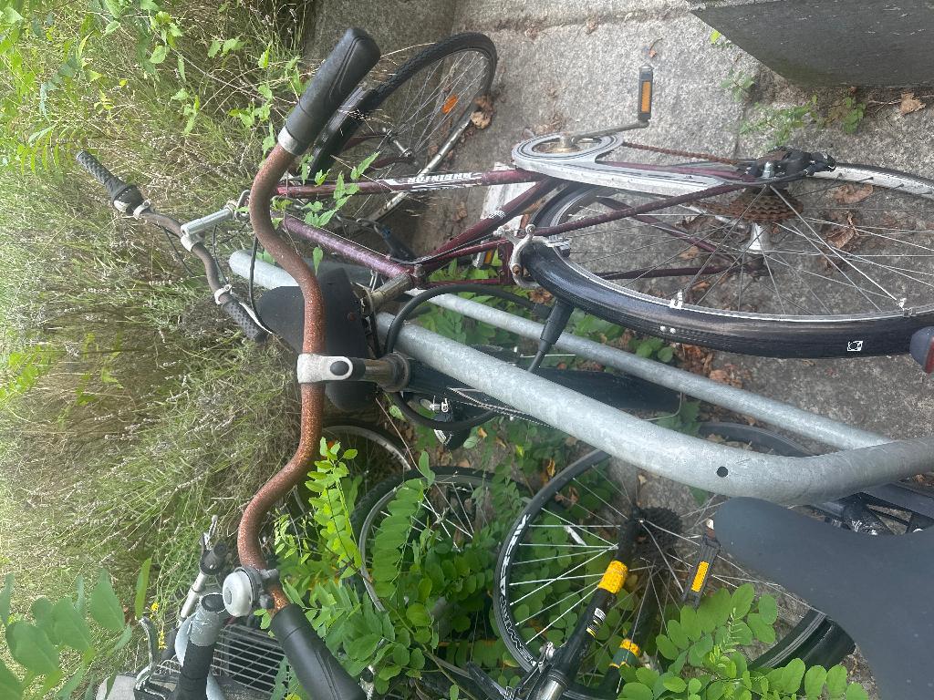 Foto zur Meldung: Abfall - Schrottfahrräder Liste