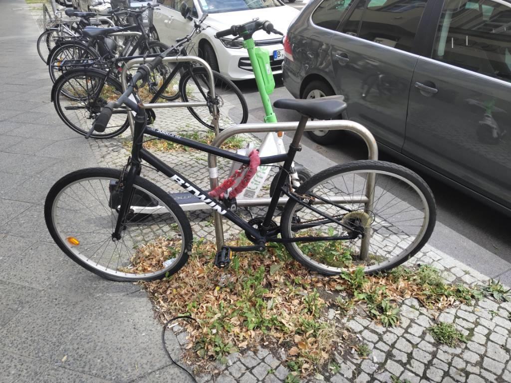 Foto zur Meldung: Abfall - Schrottfahrräder liste