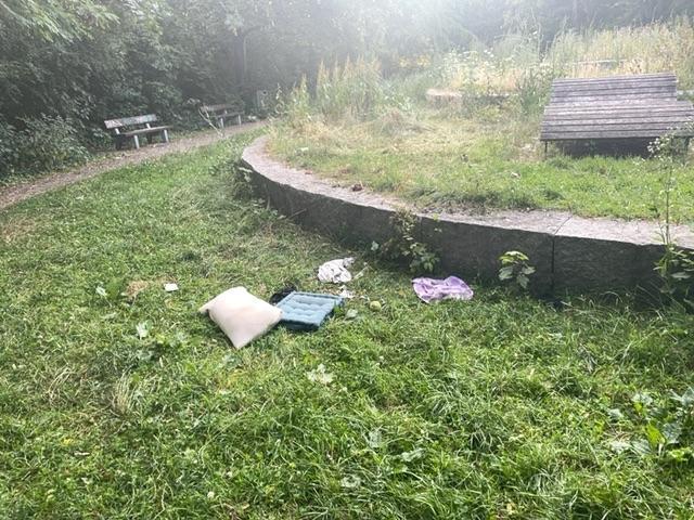 Foto zur Meldung: Abfall - Müllablagerung